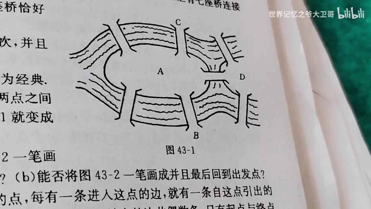 图论1，一笔画，哥尼斯堡七桥