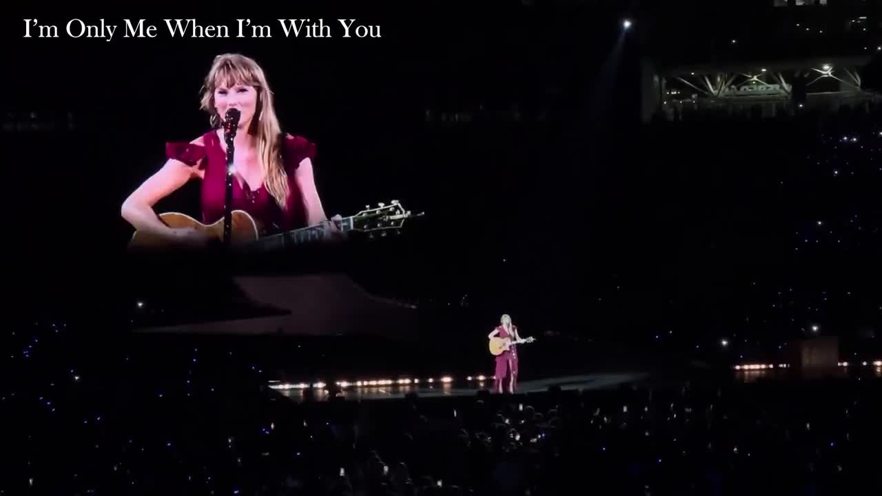 I'm Only Me When I'm With You+evermore (Cincinnati, 6/30/23)