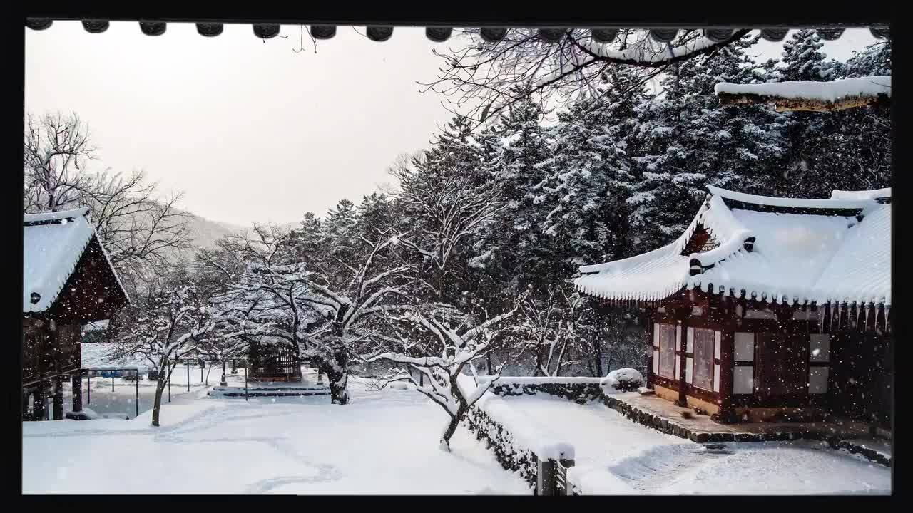 山林冬雪-Winter Morning Snow