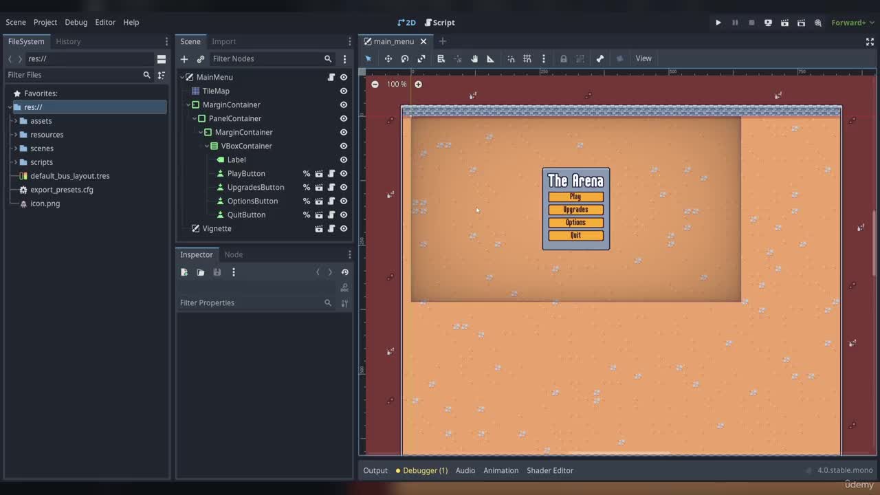 5. Fixing UI Sizing and Increasing Enemy Count