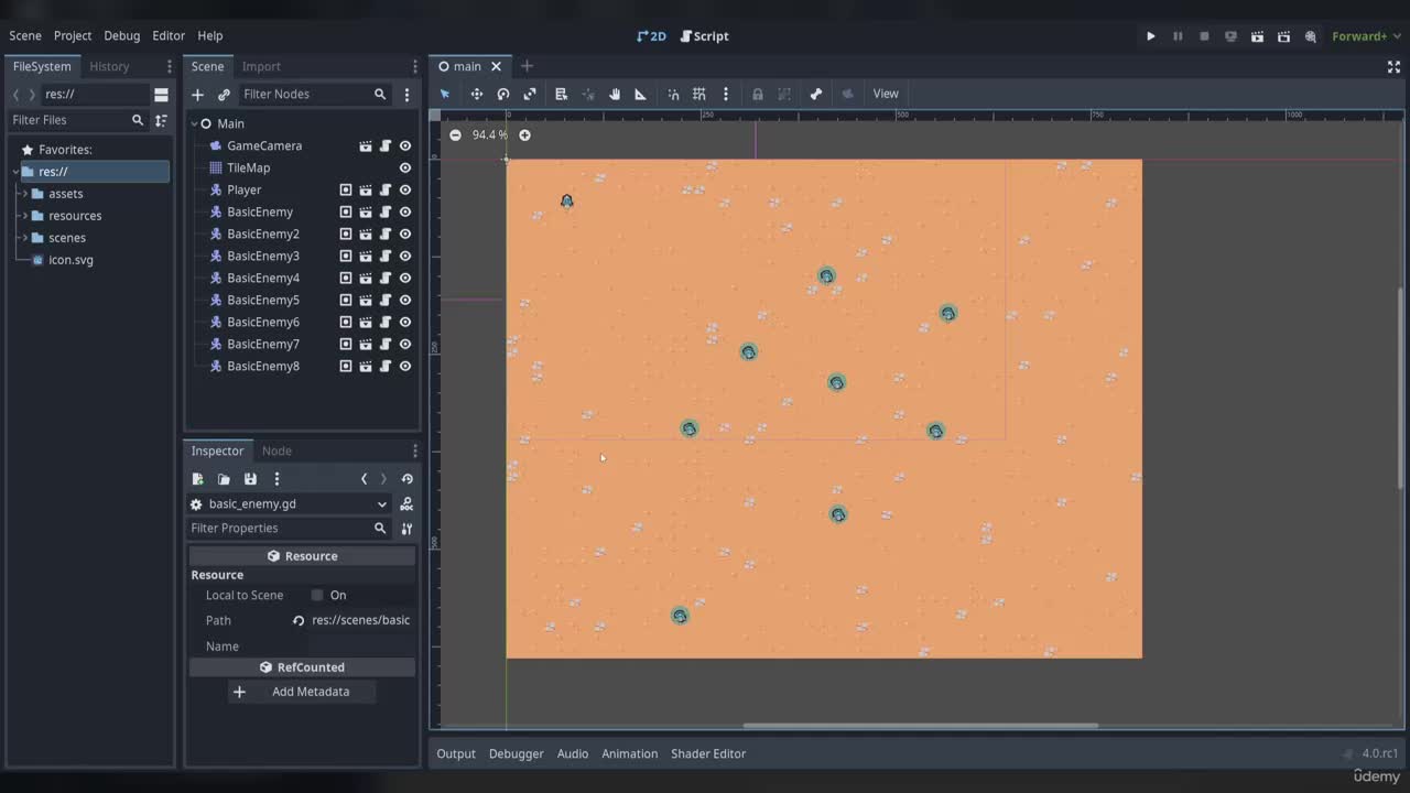 7. Spawning Enemies Automatically
