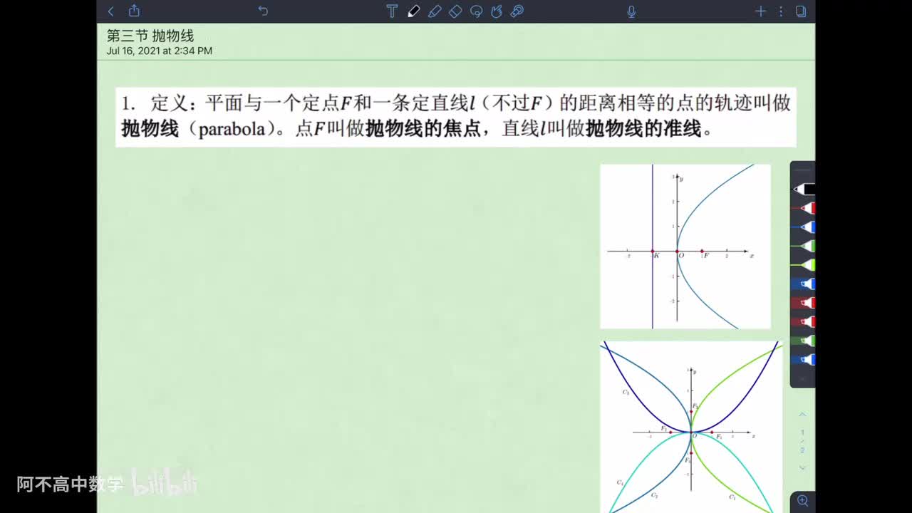 【圆曲】3. 抛物线