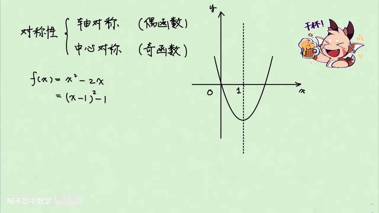 【函数】2.2 对称性与奇偶性