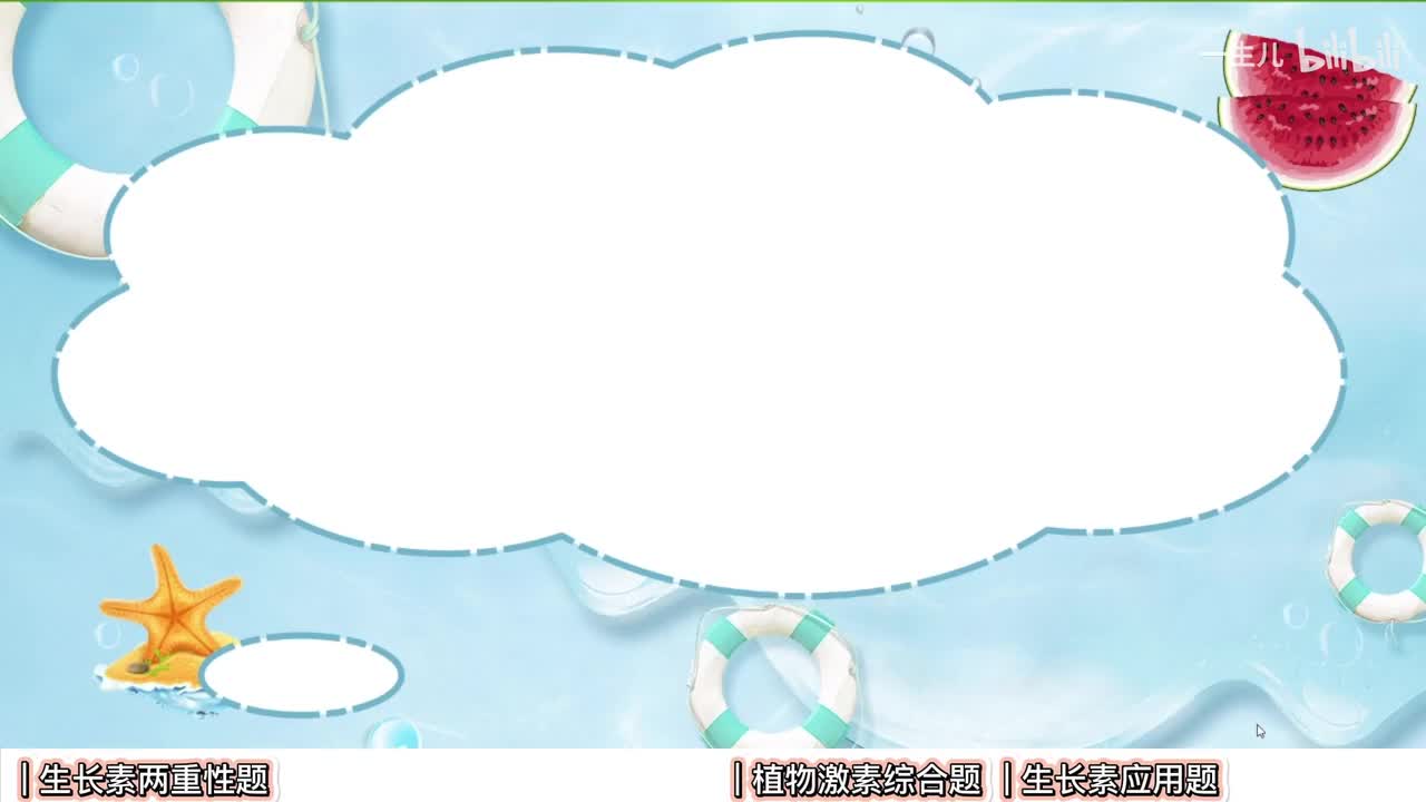 植物激素】4生长素两重性【考点】中档-拔高