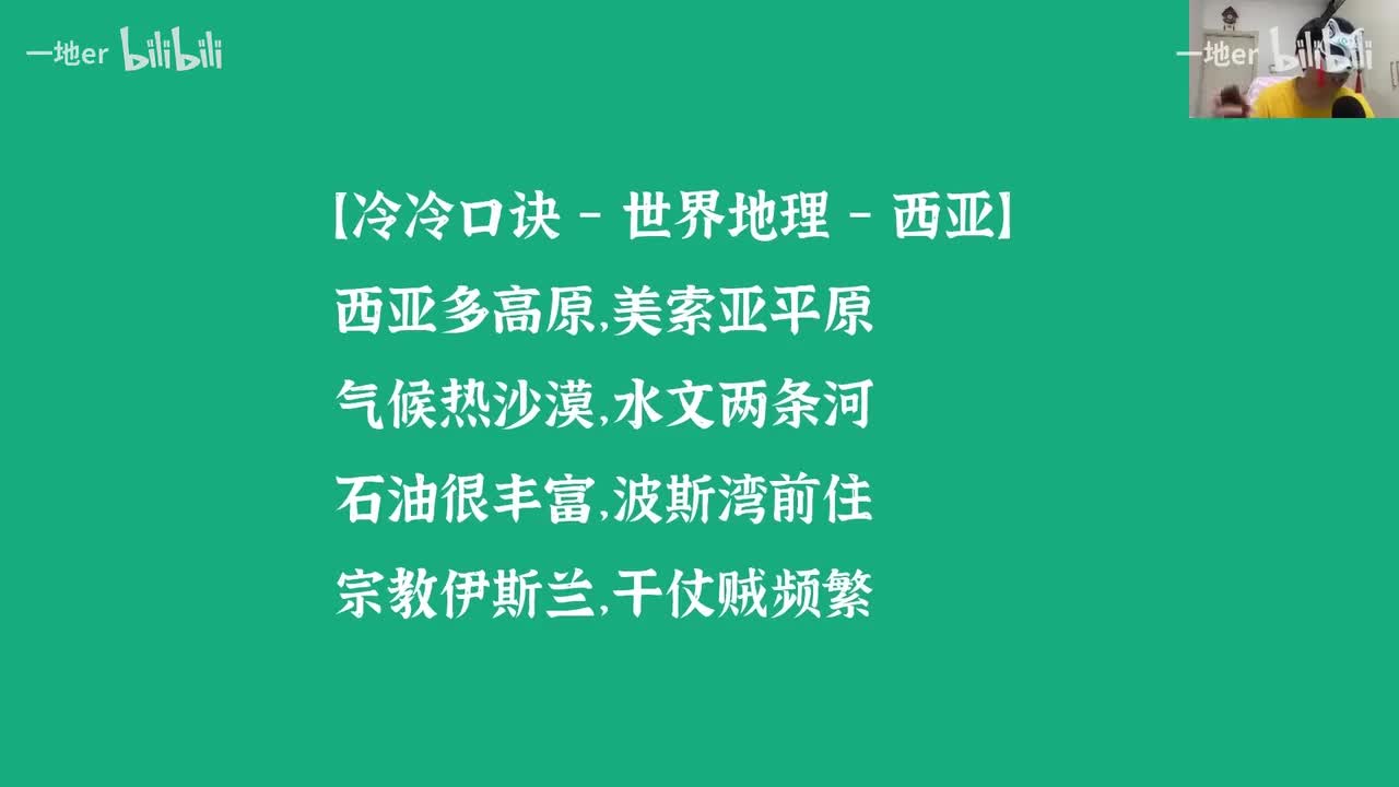 【世界地理】4 西亚