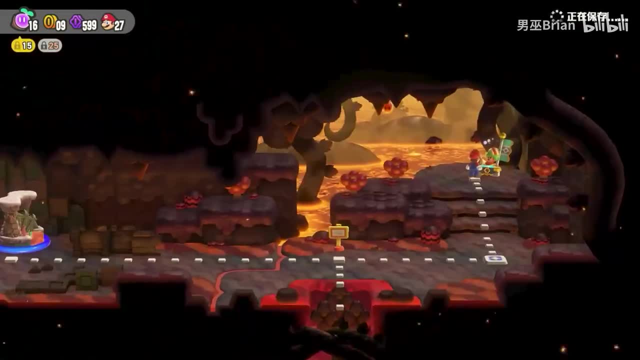 W6岩浆树海-滚动吧！火焰大车轮+第四观测所