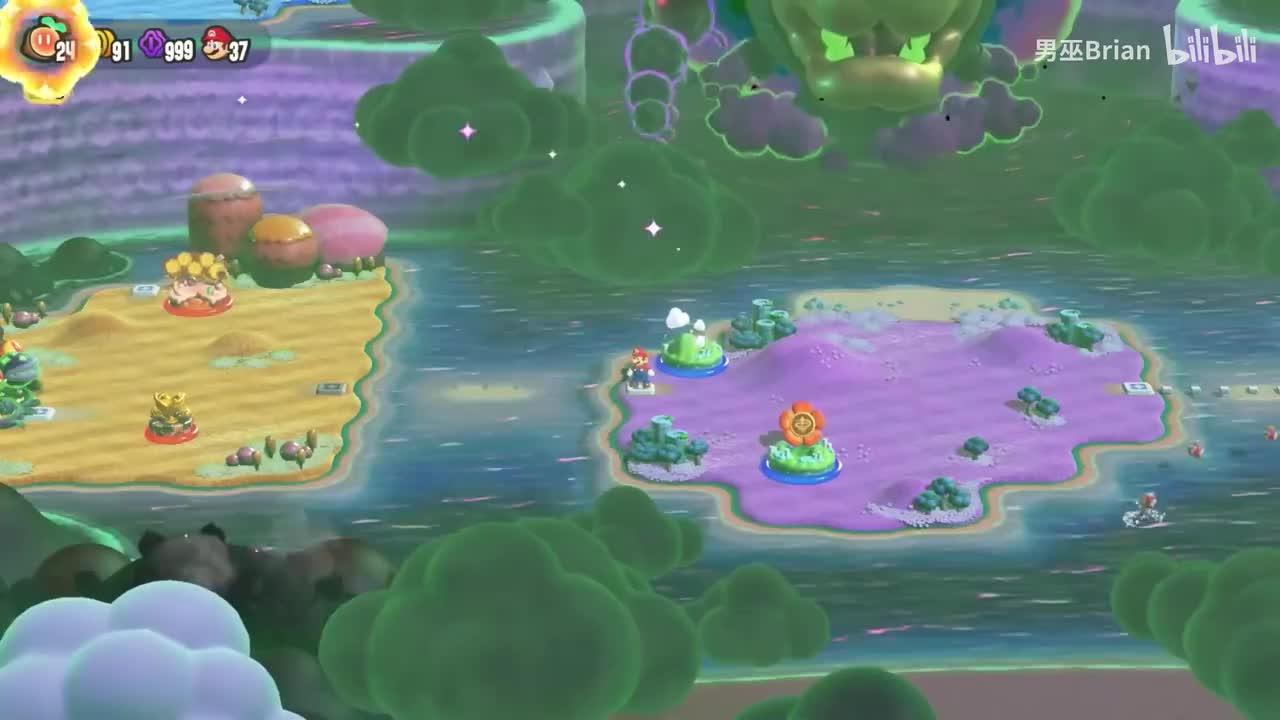 花花群岛-穿越洞窟 花毛毛赛跑（开特殊世界）