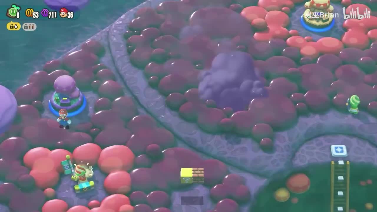 W5菌菌采矿场-魔术旋转房+跑跑吞食花音乐室