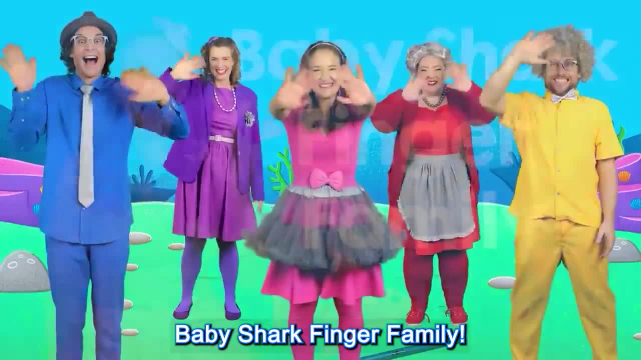 Baby Shark Finger Family