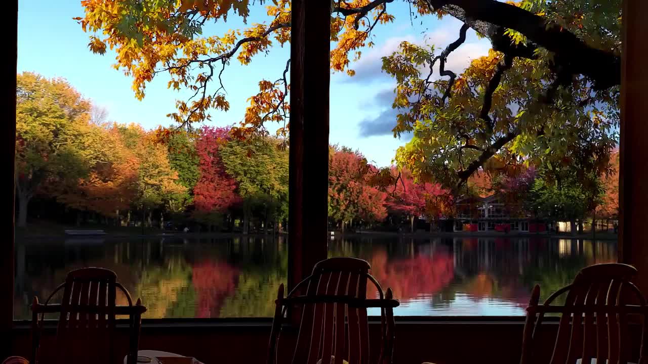 秋日湖畔-Autumn Lake