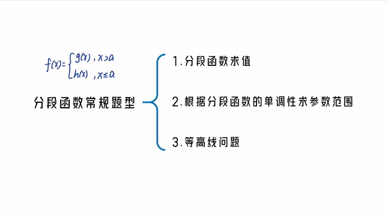 第3章】模块4】1分段函数常规题型