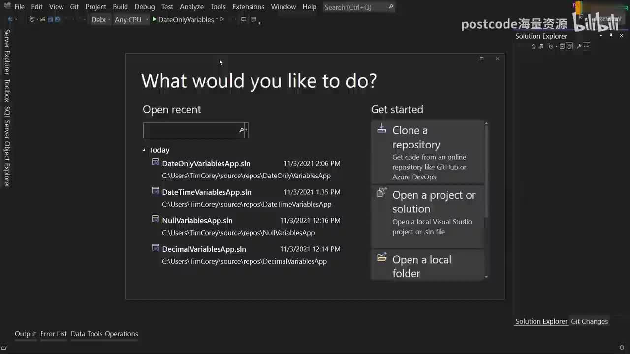 5.11 时间仅（常见变量）+ TimeOnly (Common Variables)