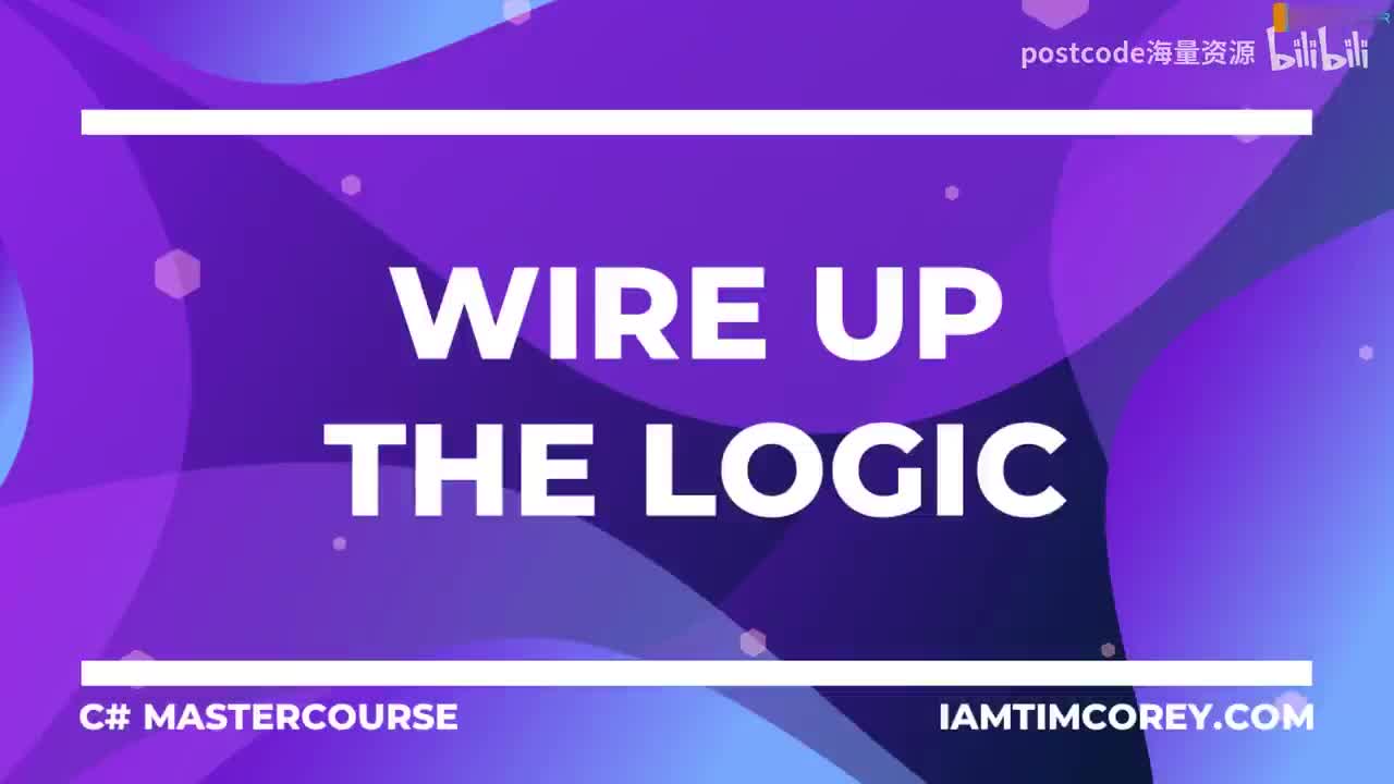 21.4. 连接逻辑 + Wire Up the Logic