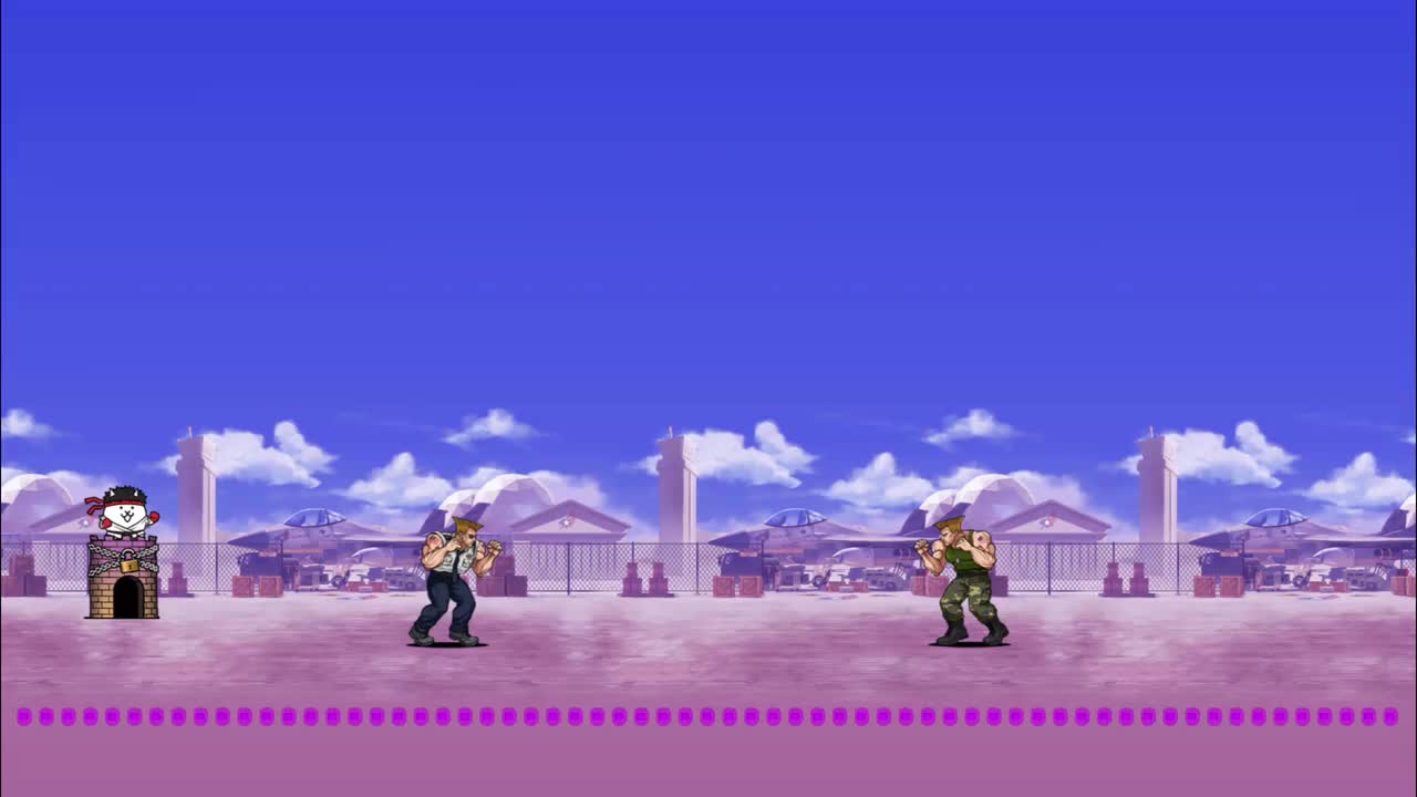 快打旋风Ⅴ 战斗3/VS盖尔「不落的移动要塞」