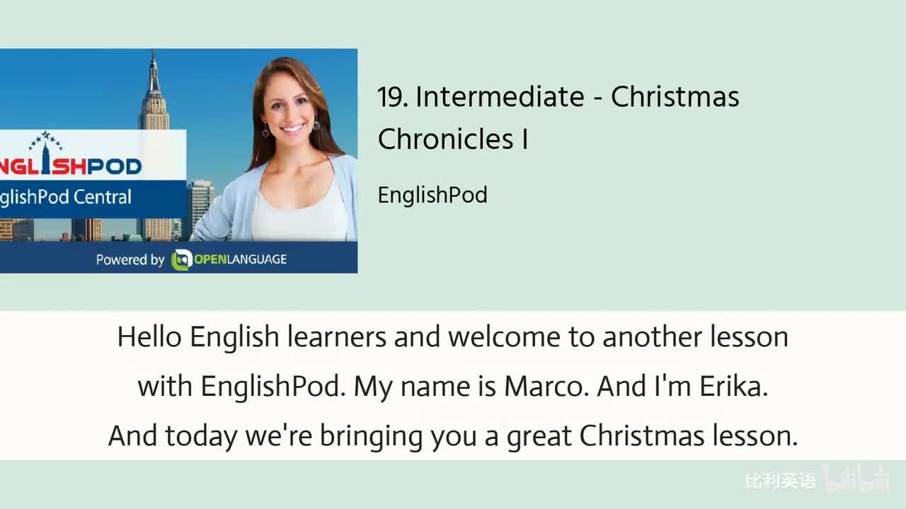 019. Intermediate - Christmas Chronicles I