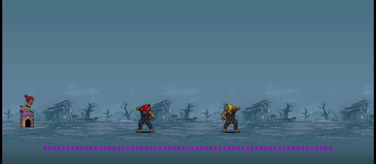 快打旋风Ⅴ 战斗8/VS豪鬼「炸裂！赤鸦豪焦破」