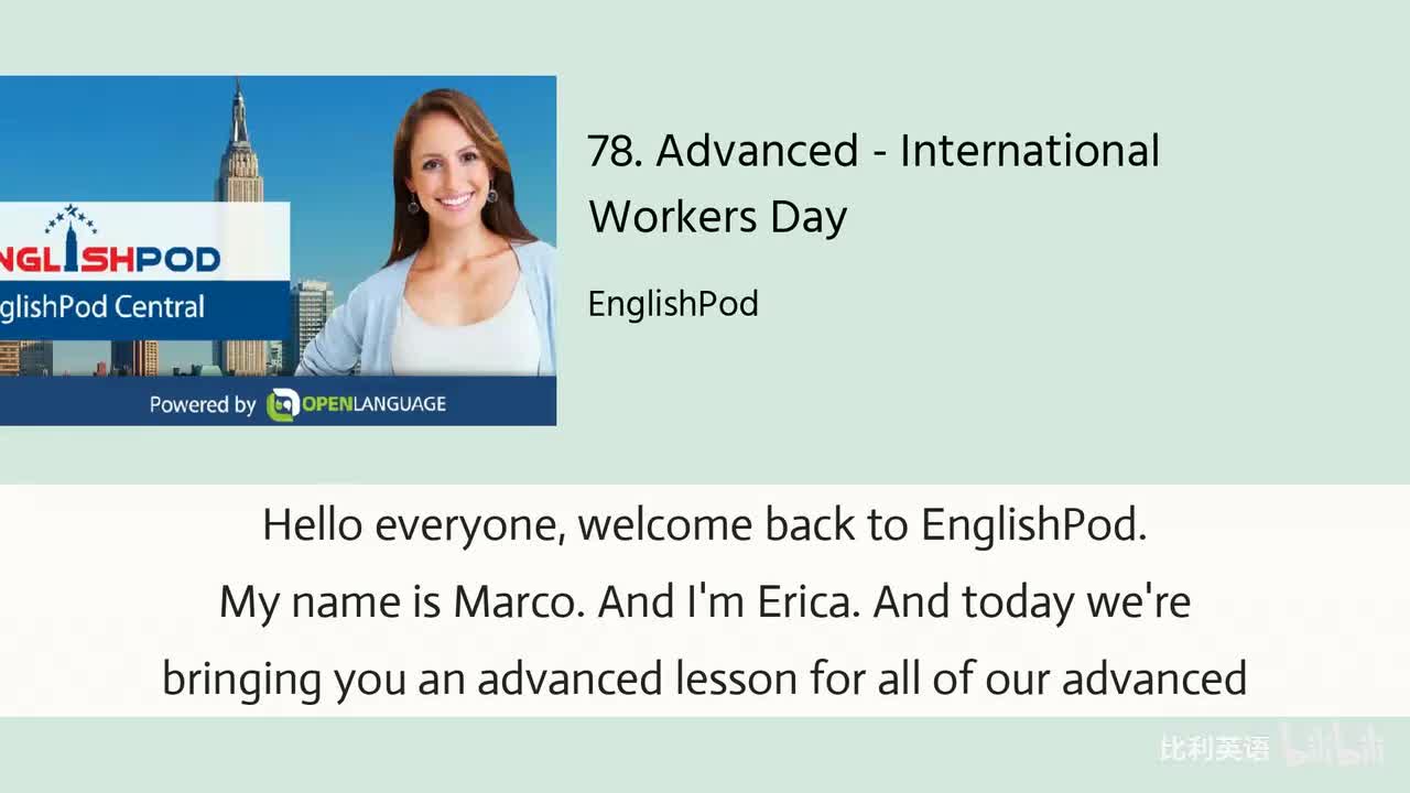 078. Advanced - International Workers Day