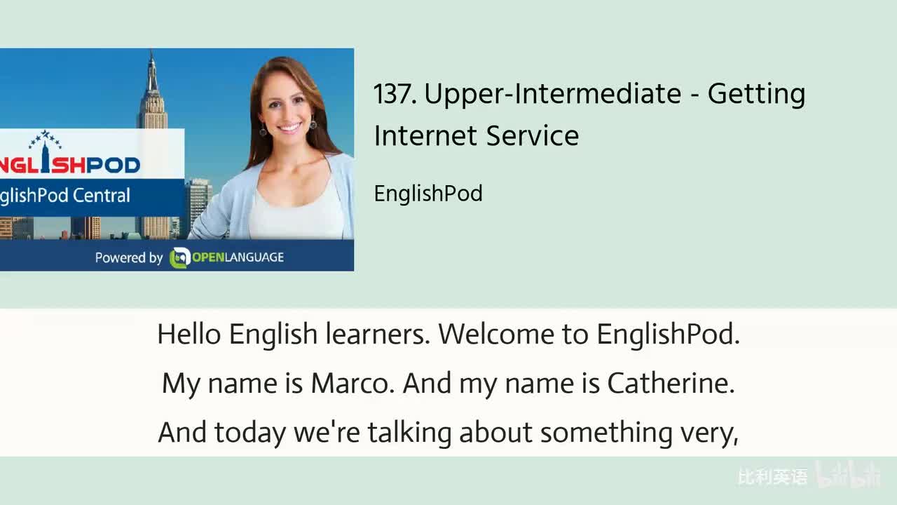 137. Upper-Intermediate - Getting Internet Service