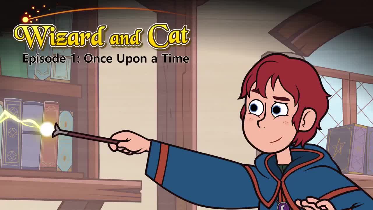 001_Wizard and Cat 1_Once Upon a Time