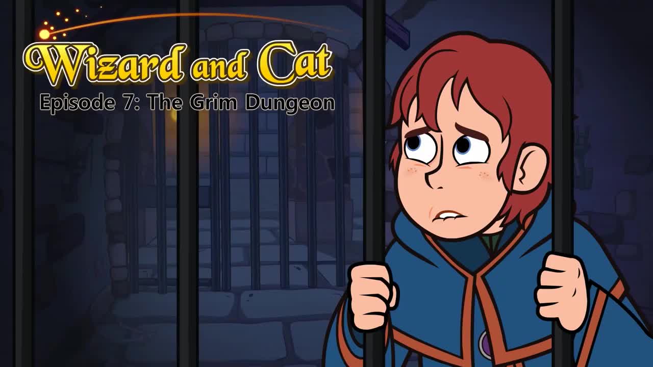 007_Wizard and Cat 7_The Grim Dungeon