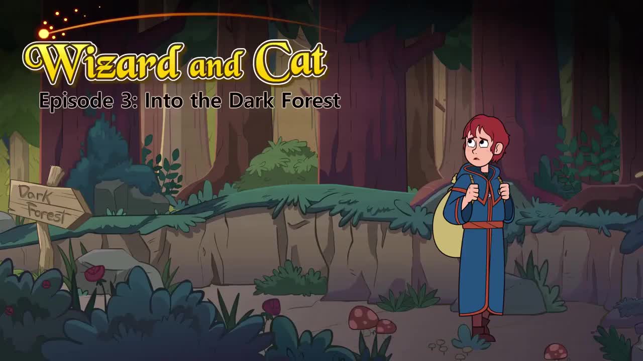 003_Wizard and Cat 3_Into the Dark Forest