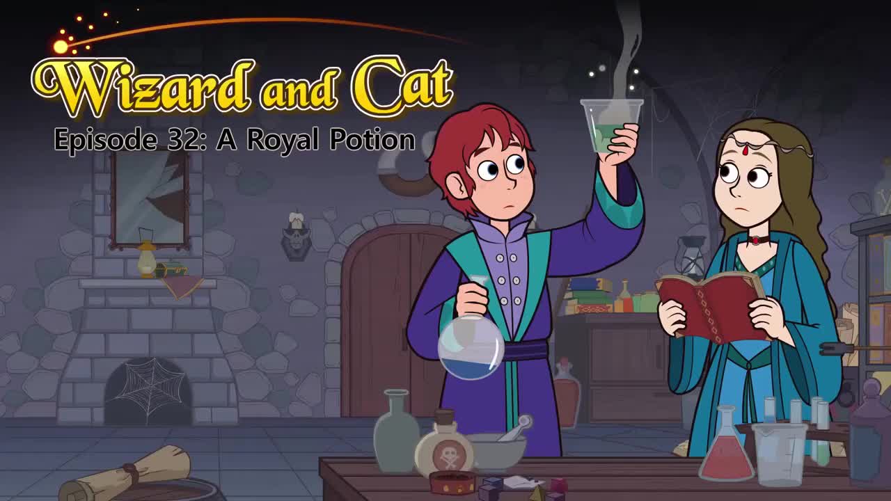 032_Wizard and Cat 32_A Royal Potion