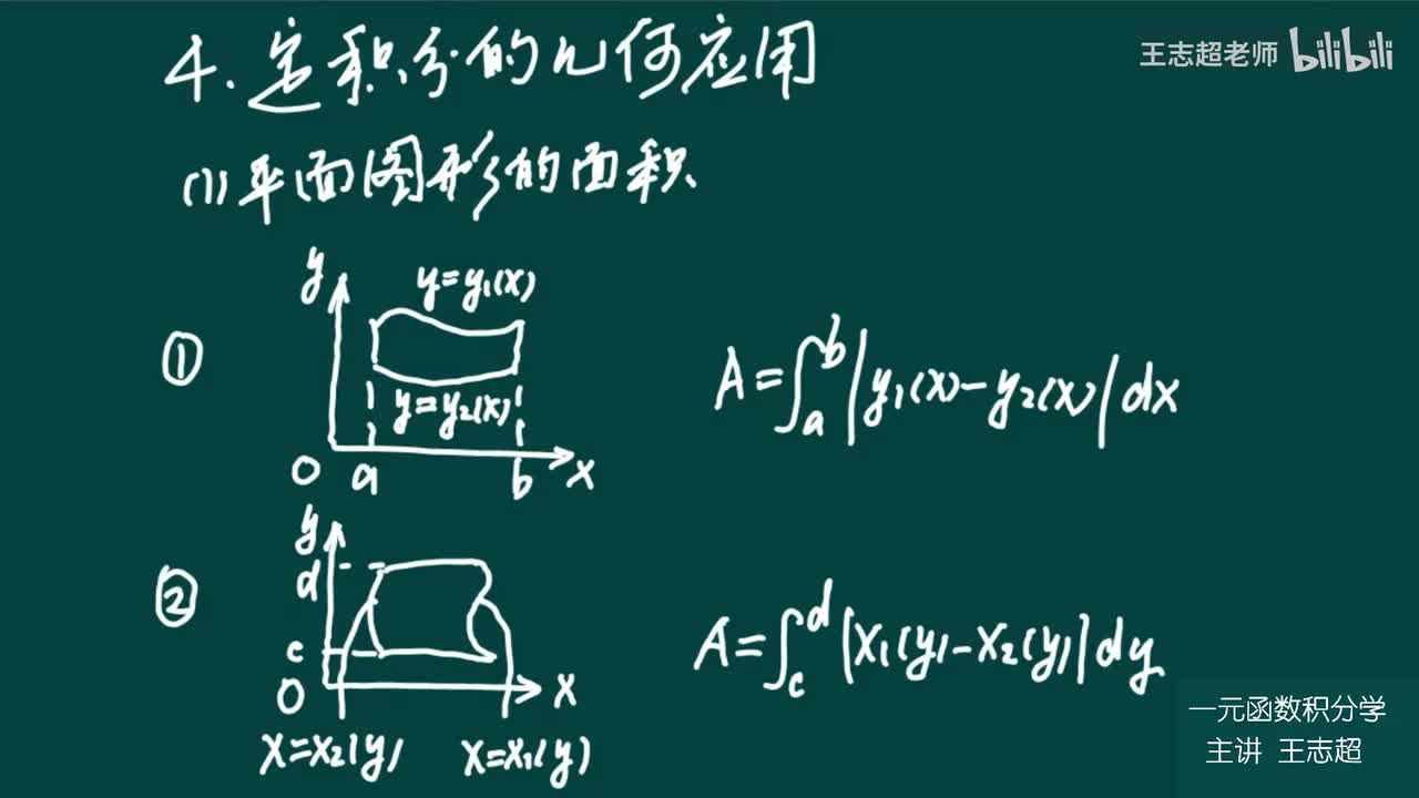定积分的几何应用