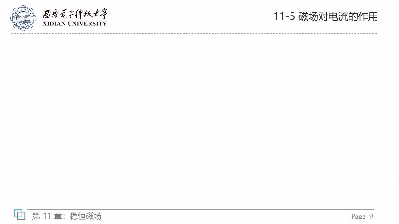 11-5 磁场对电流的作用（四）——磁场中的平面载流线圈2