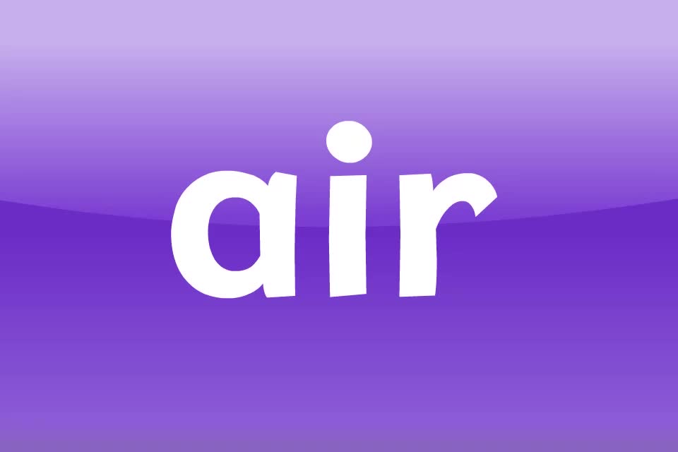 【字母发音33】air