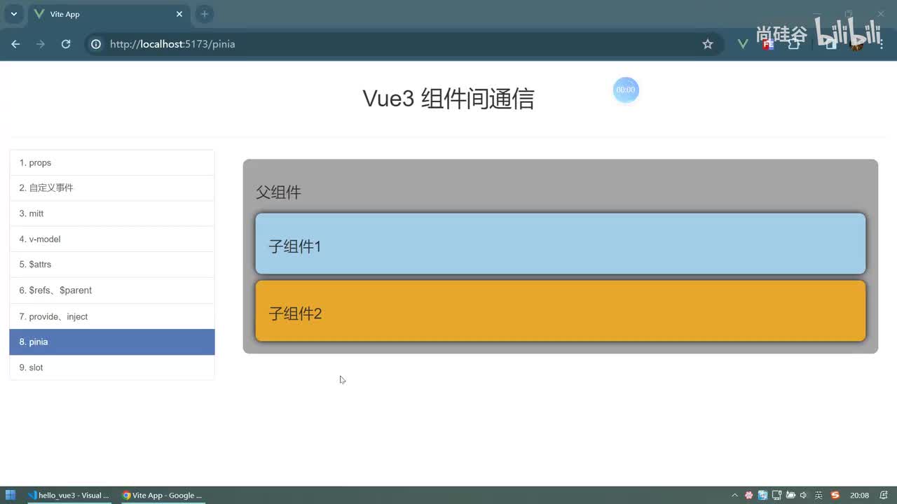 061.插槽_默认插槽