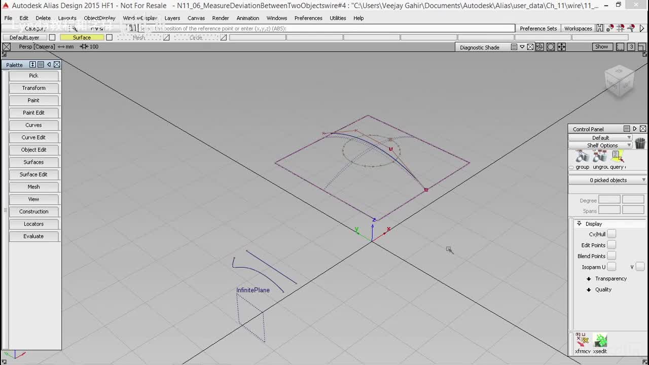 80.测量两个物体之间的偏差