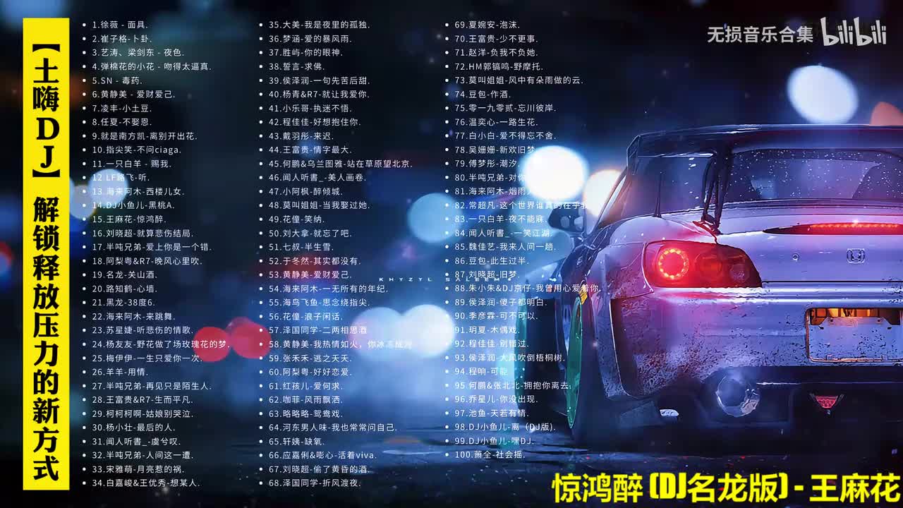 015. 王麻花-惊鸿醉(DJ名龙版)