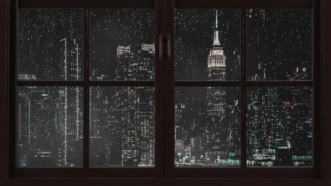 曼哈顿雨夜-Manhattan Rain