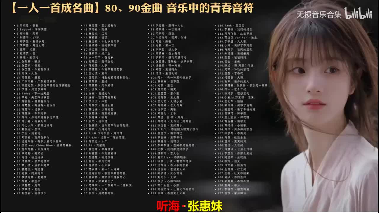 067. 张惠妹 - 听海