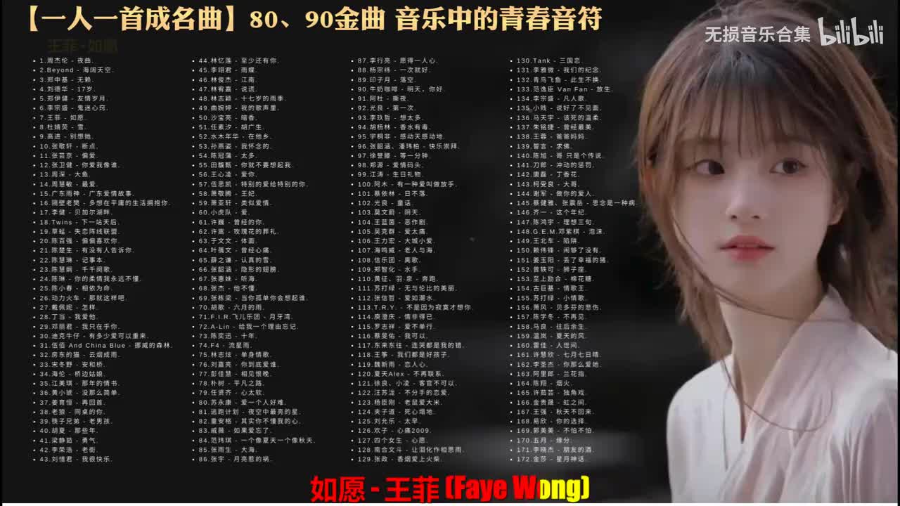 007. 王菲 - 如愿