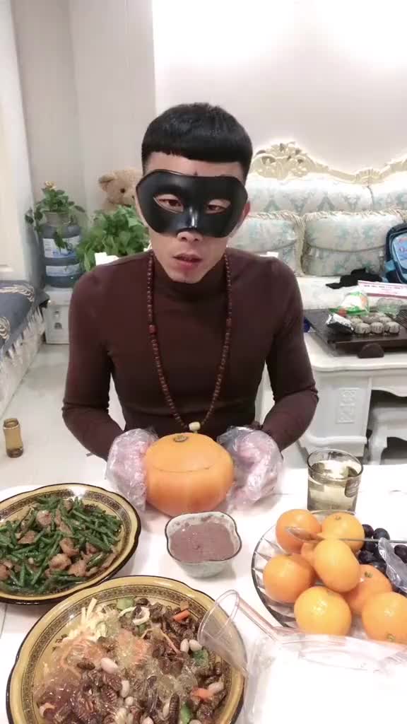 哈密瓜＋臭卤虾