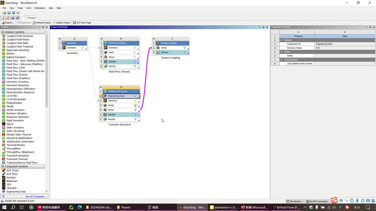 3固体部分设置-transient stuctural (with modal)