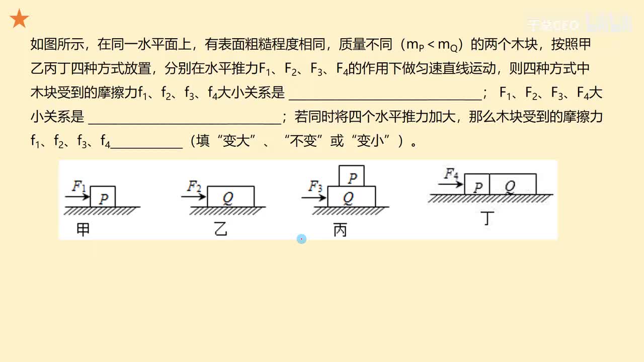 8.3.4习题课-5摩擦力的大小2
