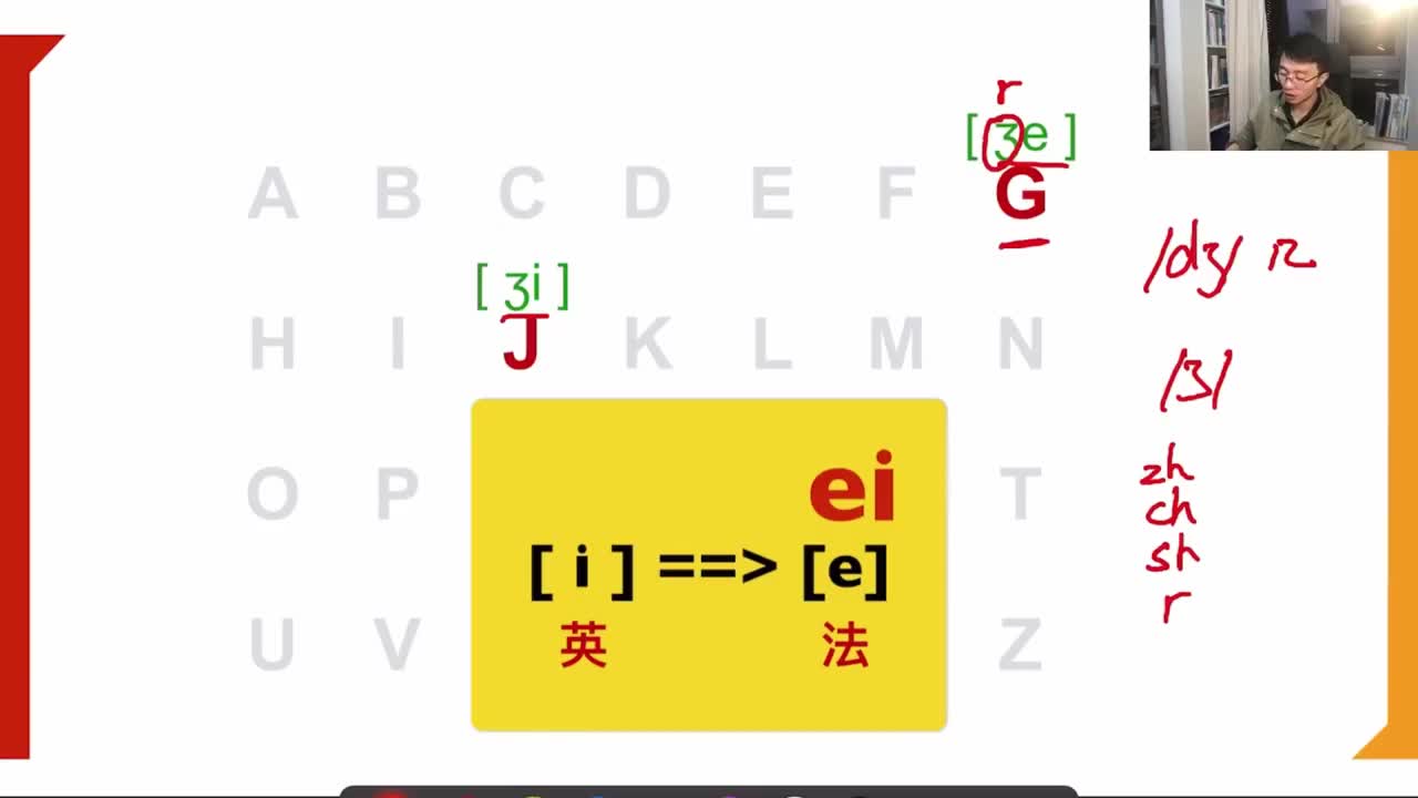 第1单元：法语辅音字母part4
