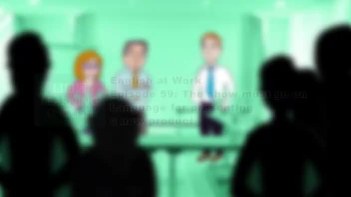 59 - Language for presenting a new product