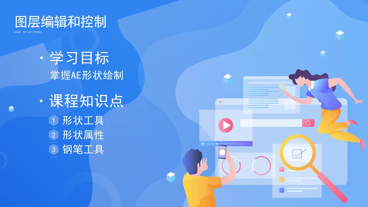 【AE基础篇】形状绘制字幕版