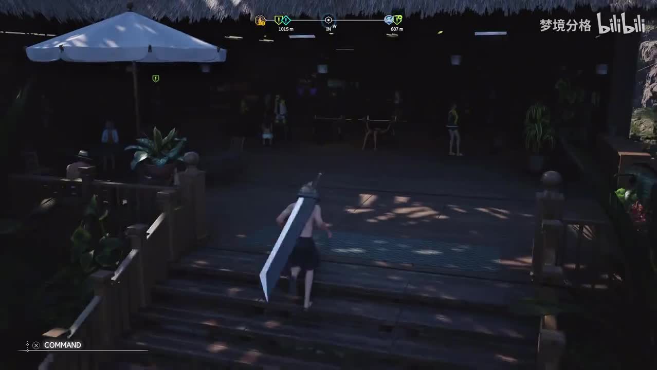 支线03-蒂法海滩练肌肉