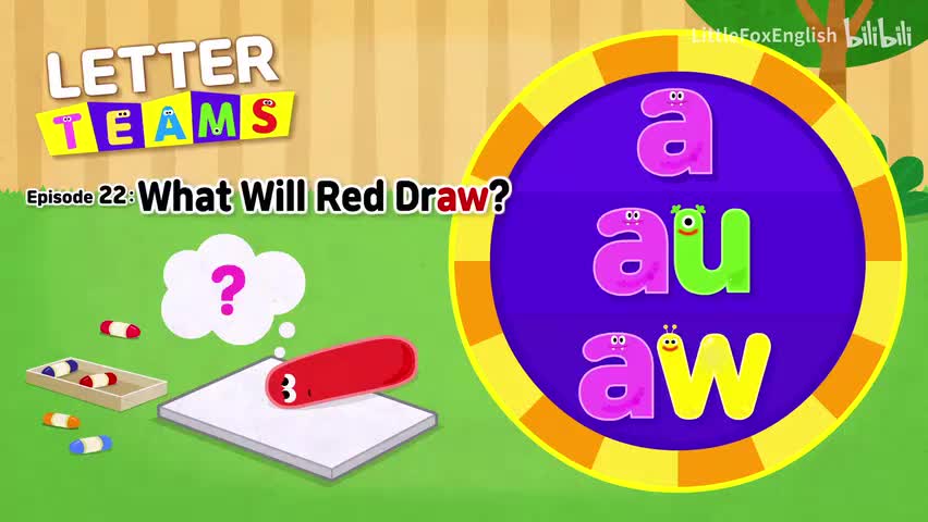 22-022 What Will Red Draw？ (a, au, aw).