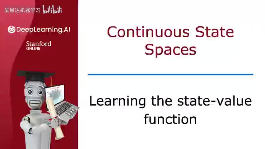 9.3 学习状态值函数