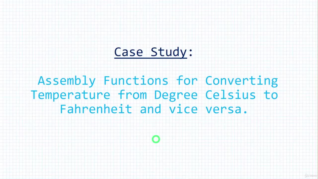 13-003 Case Study - Temperature Conversion