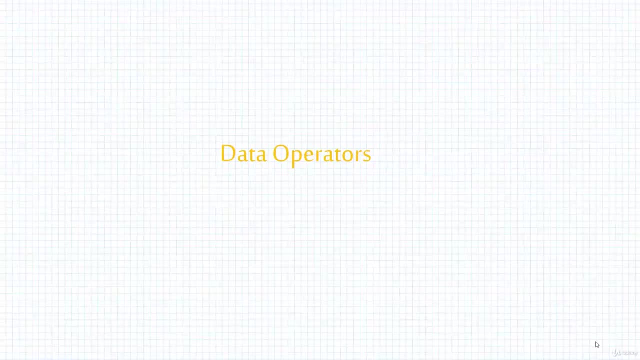 08-004 Data Operators and Directives