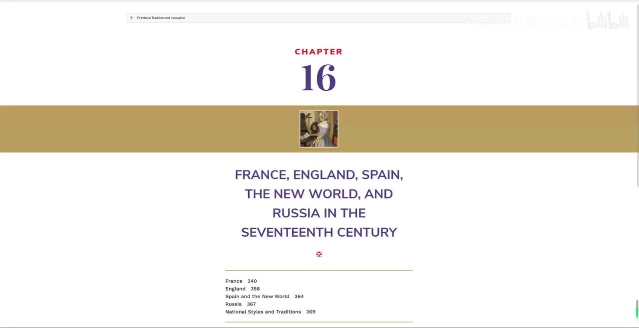 第16章：17世纪的法国，英国，西班牙，俄国，新世界