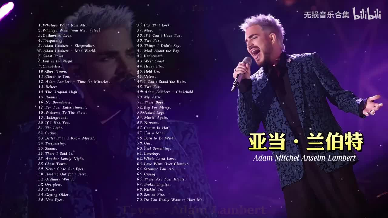 33. Adam Lambert - Fever
