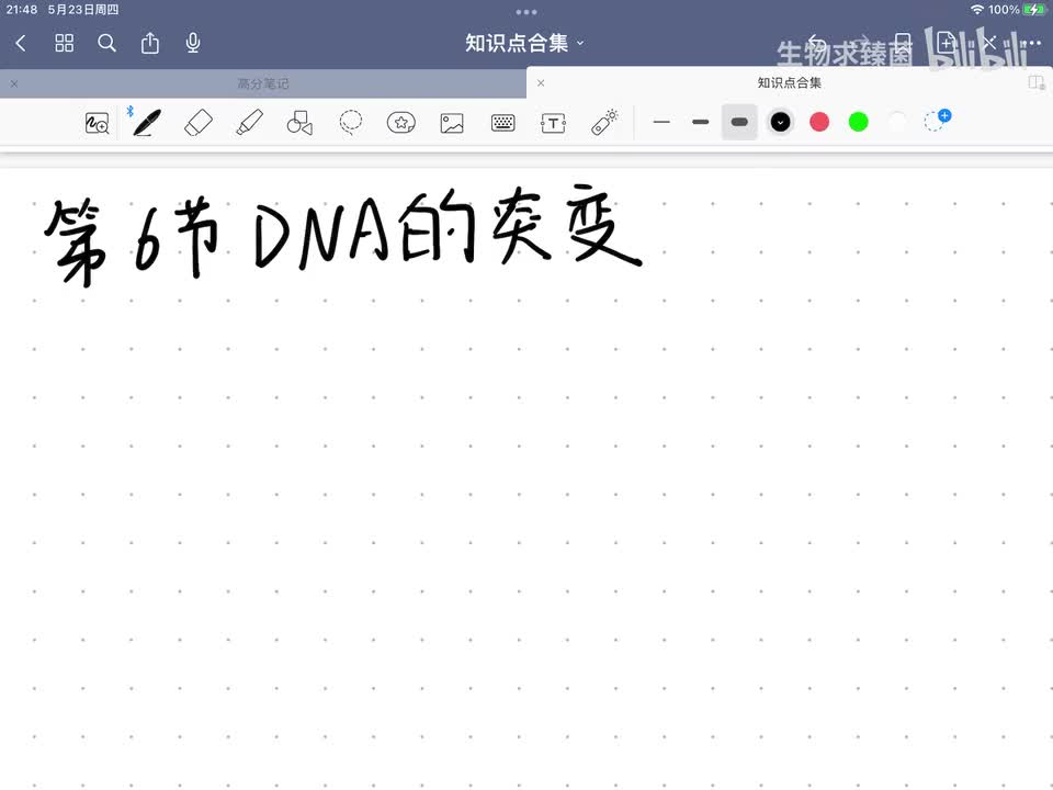 2-7 DNA的突变