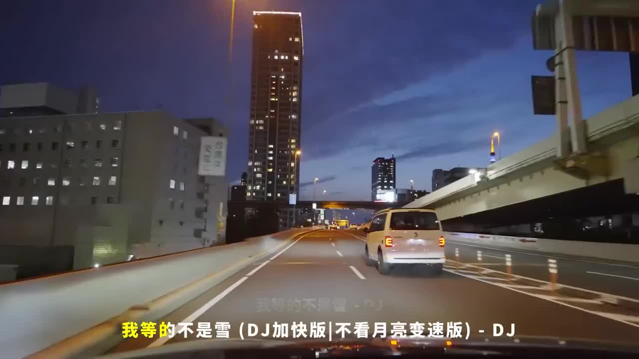 054. 我等的不是雪 (DJ加快版不看月亮变速版) - DJ
